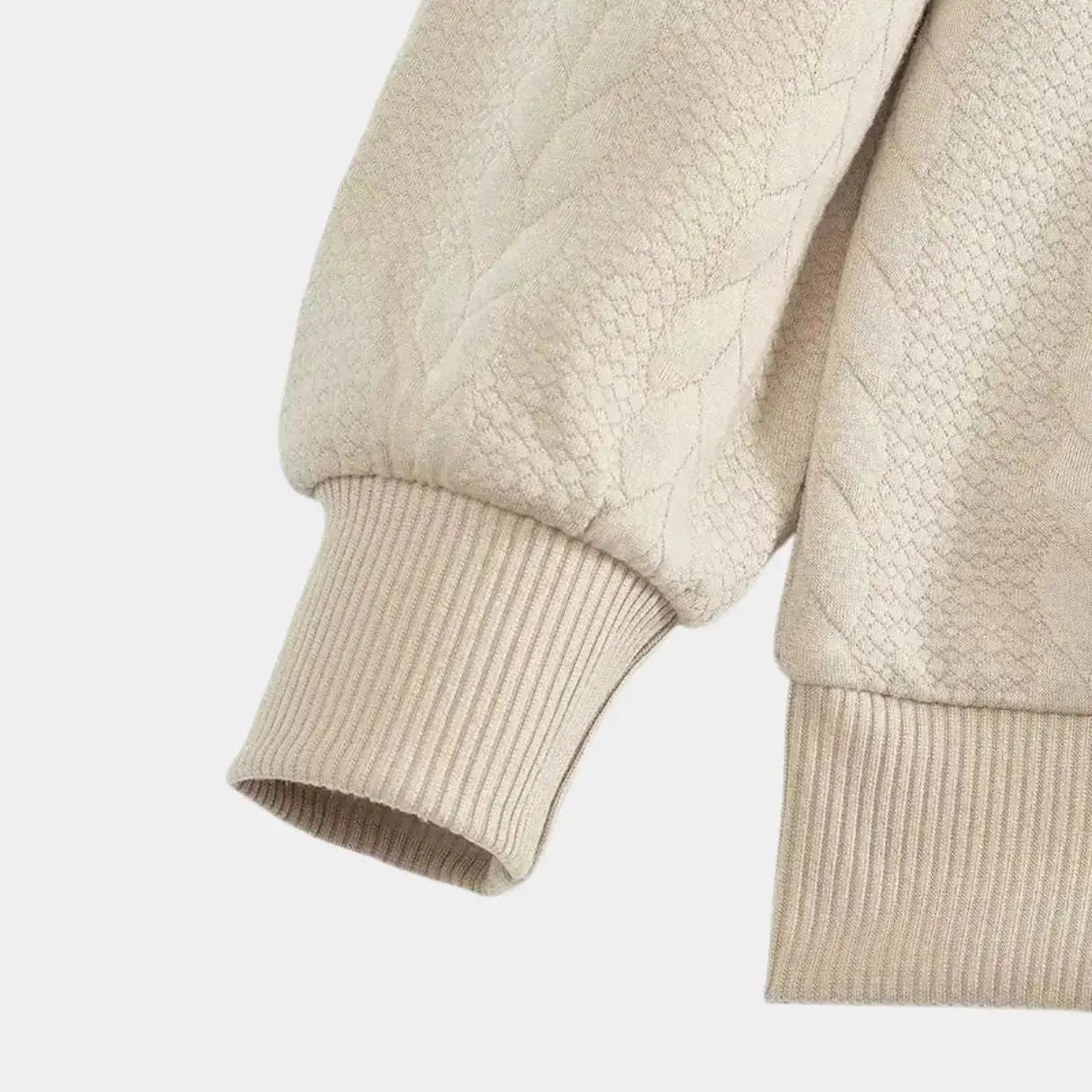 Timeless Elegance Quarter Zip Sweater