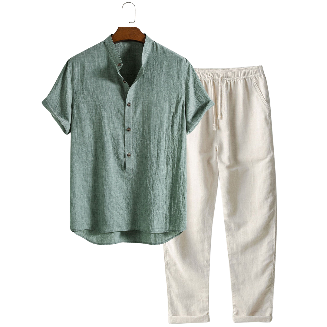 Dominica -  Short-Sleeved Set