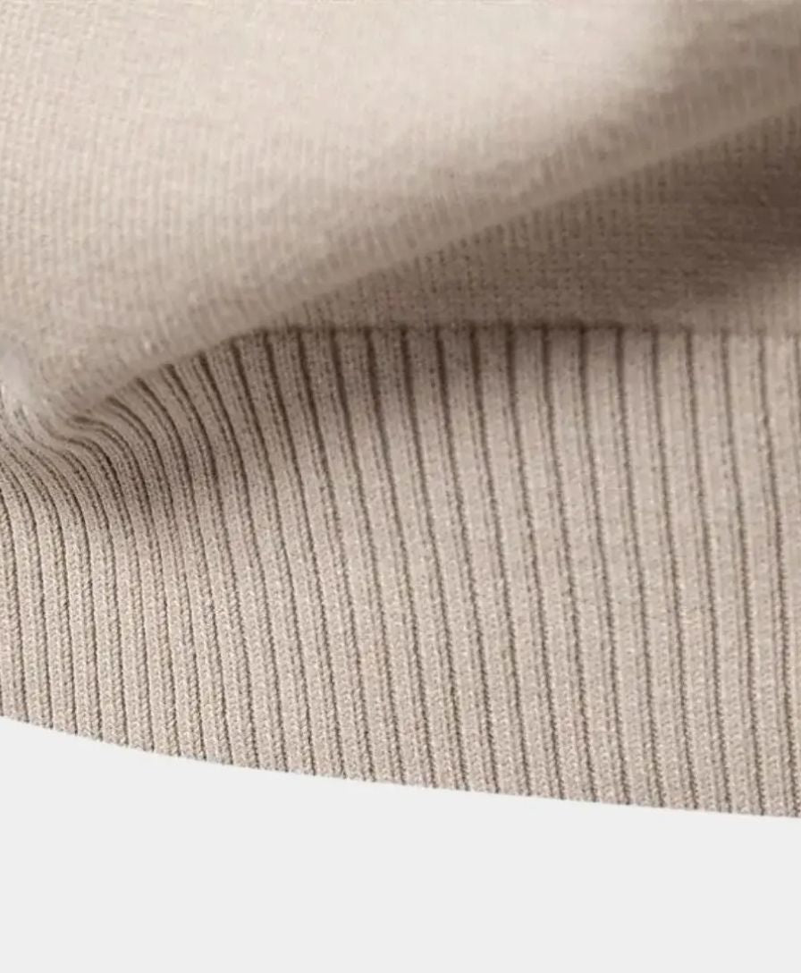 The Luxe Half-Zip Knit Sweater