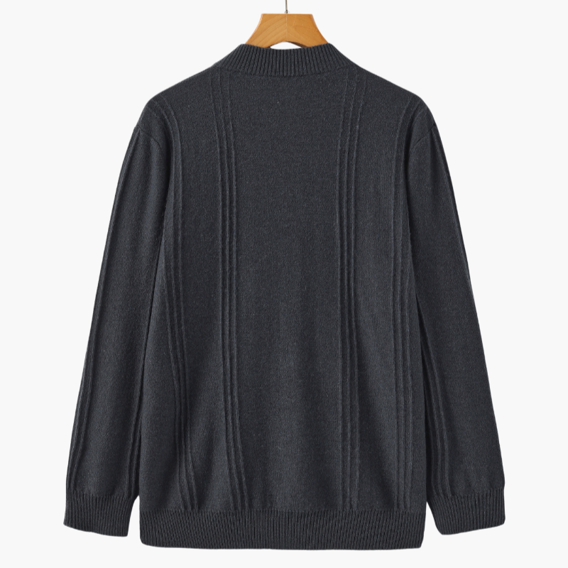 Pure Comfort Cashmere Half Zip