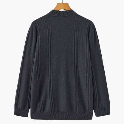 Pure Comfort Cashmere Half Zip