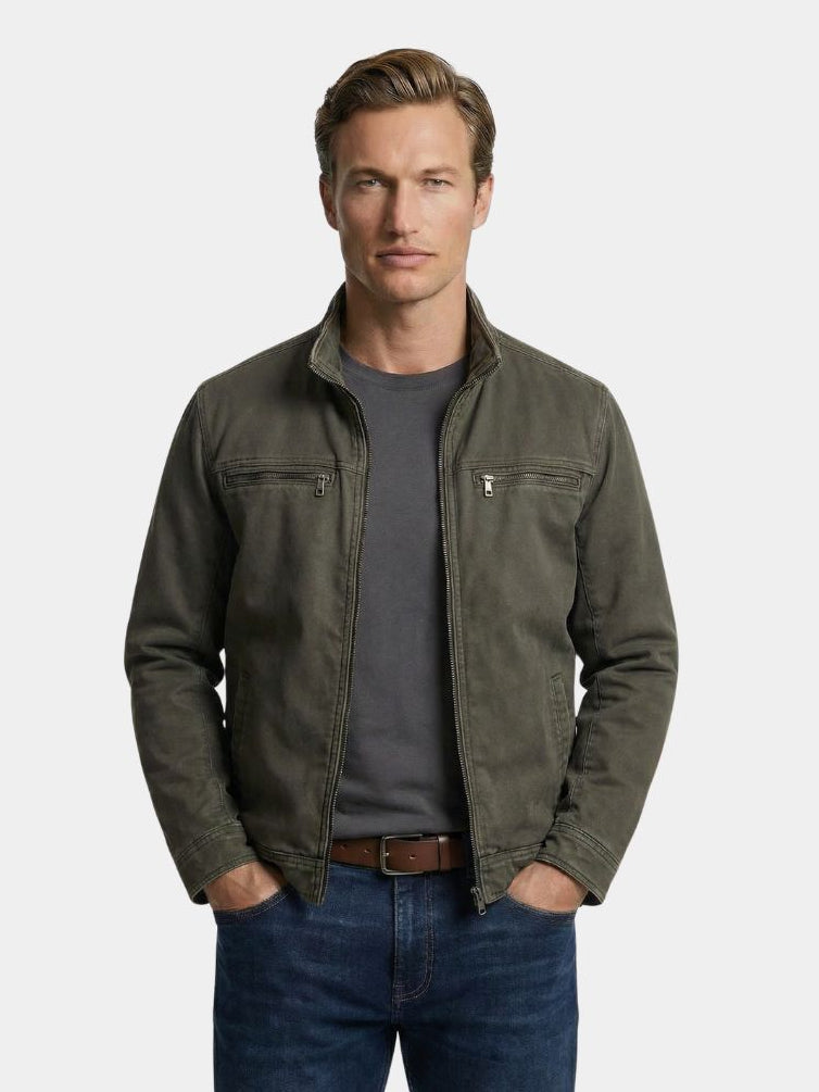 Urban Vintage Olive Field Jacket - Veluzzi