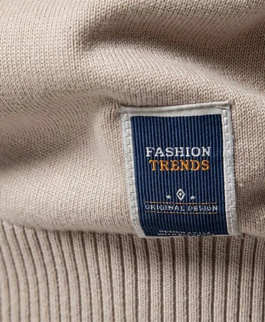 The Luxe Half-Zip Knit Sweater