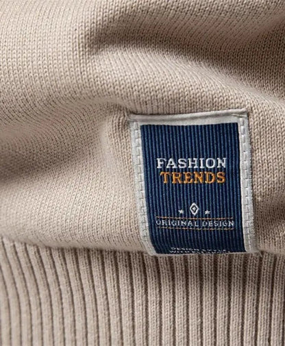 The Luxe Half-Zip Knit Sweater