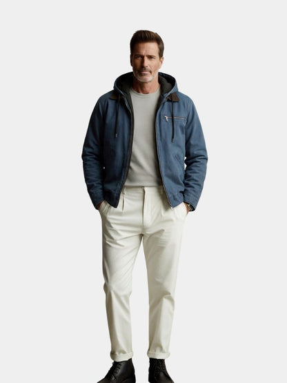 Essential Hooded Work Jacket - Veluzzi