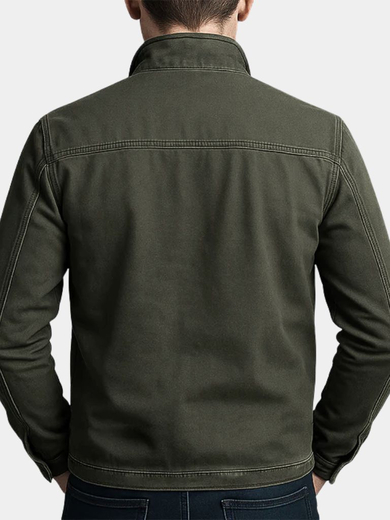Urban Vintage Olive Field Jacket - Veluzzi