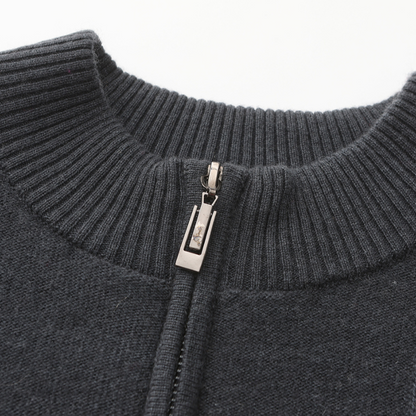 Pure Comfort Cashmere Half Zip