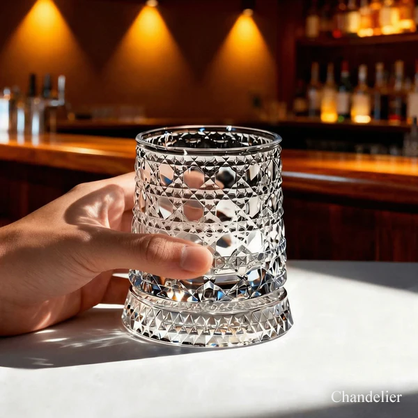 Veluzzi Rotating Whiskey Glass
