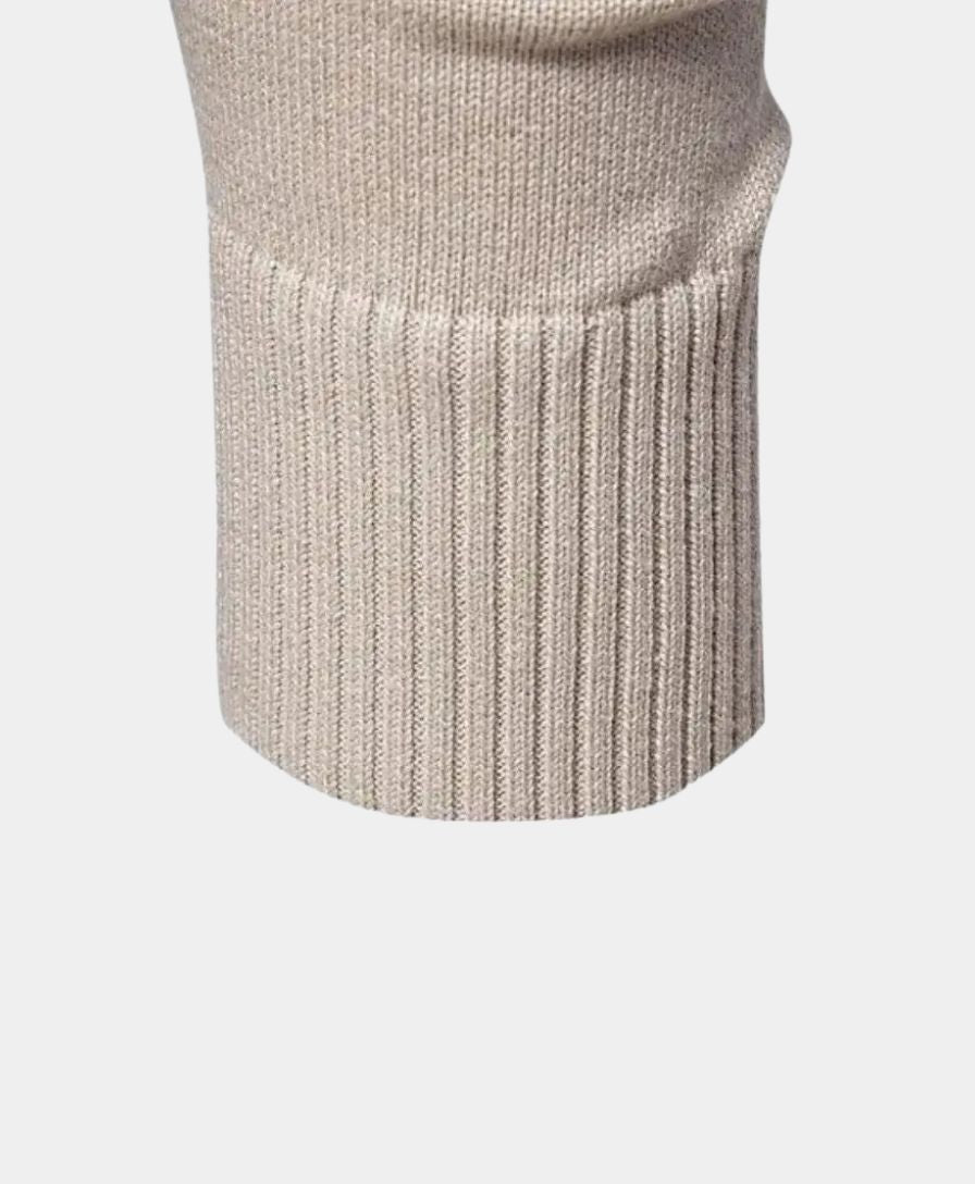 The Luxe Half-Zip Knit Sweater