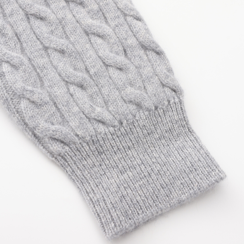 Royal Cashmere Woven Half Zip