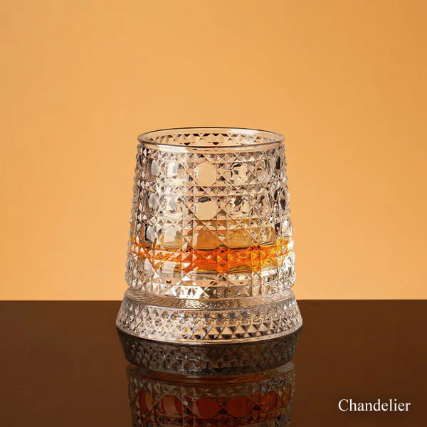 Veluzzi Rotating Whiskey Glass