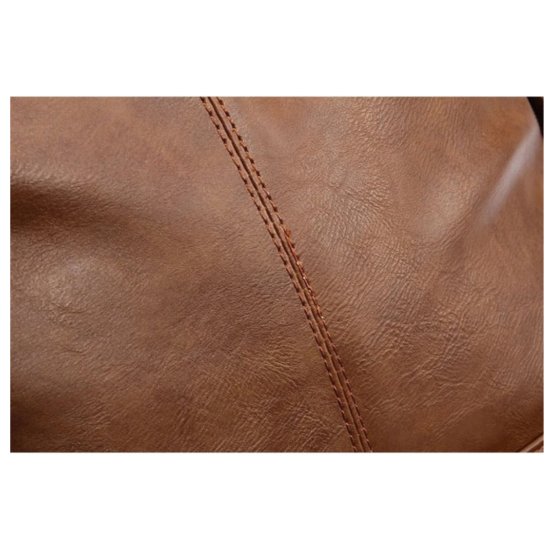 Luxury Leather Backpack