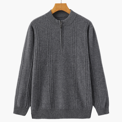Pure Comfort Cashmere Half Zip