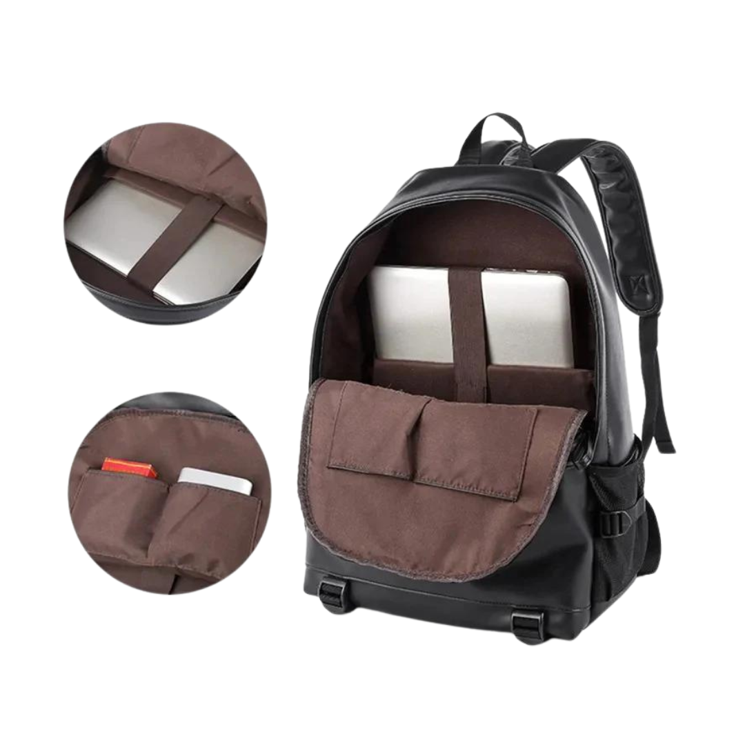 Classy Leather Backpack