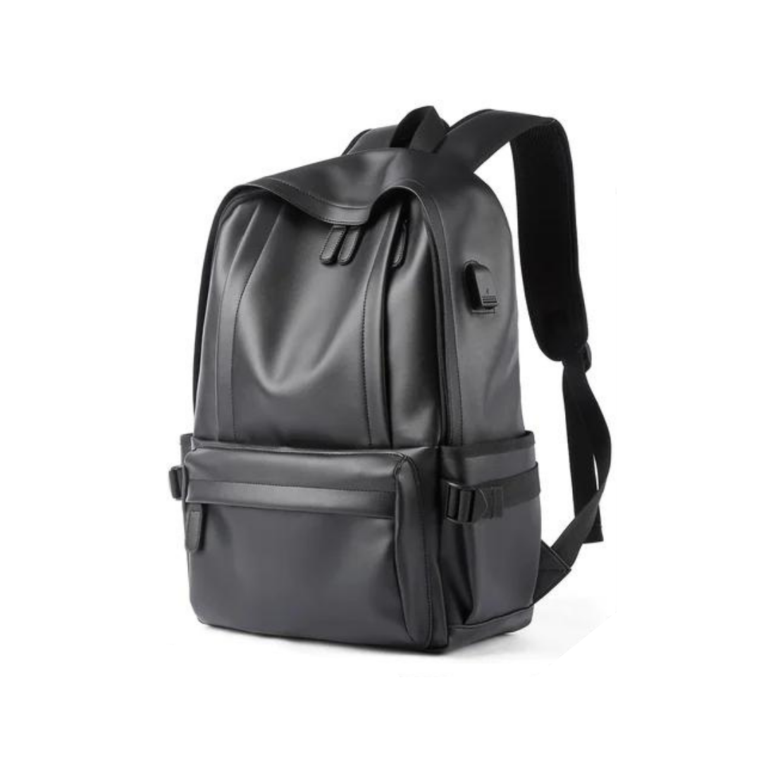 Waterproof Leather Backpack