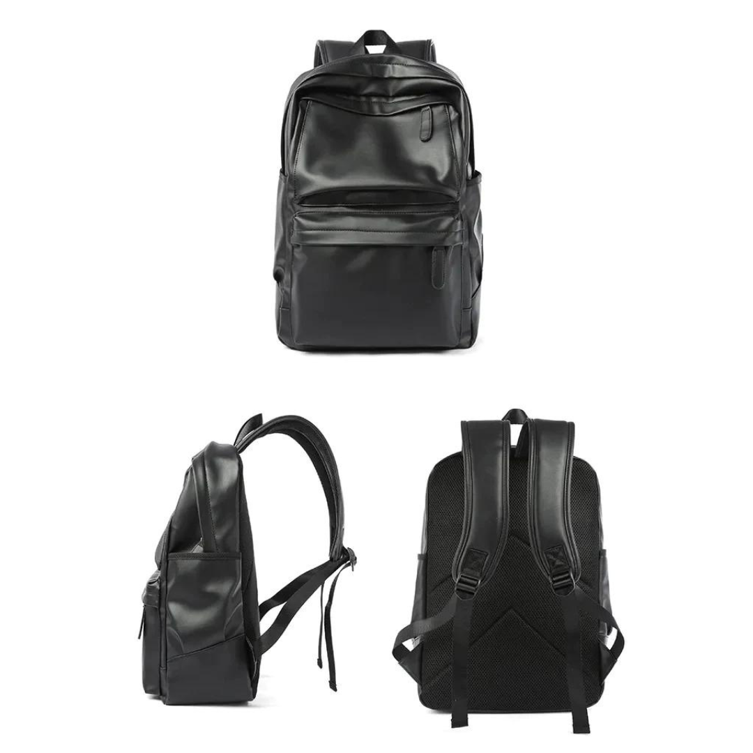 Waterproof Leather Backpack