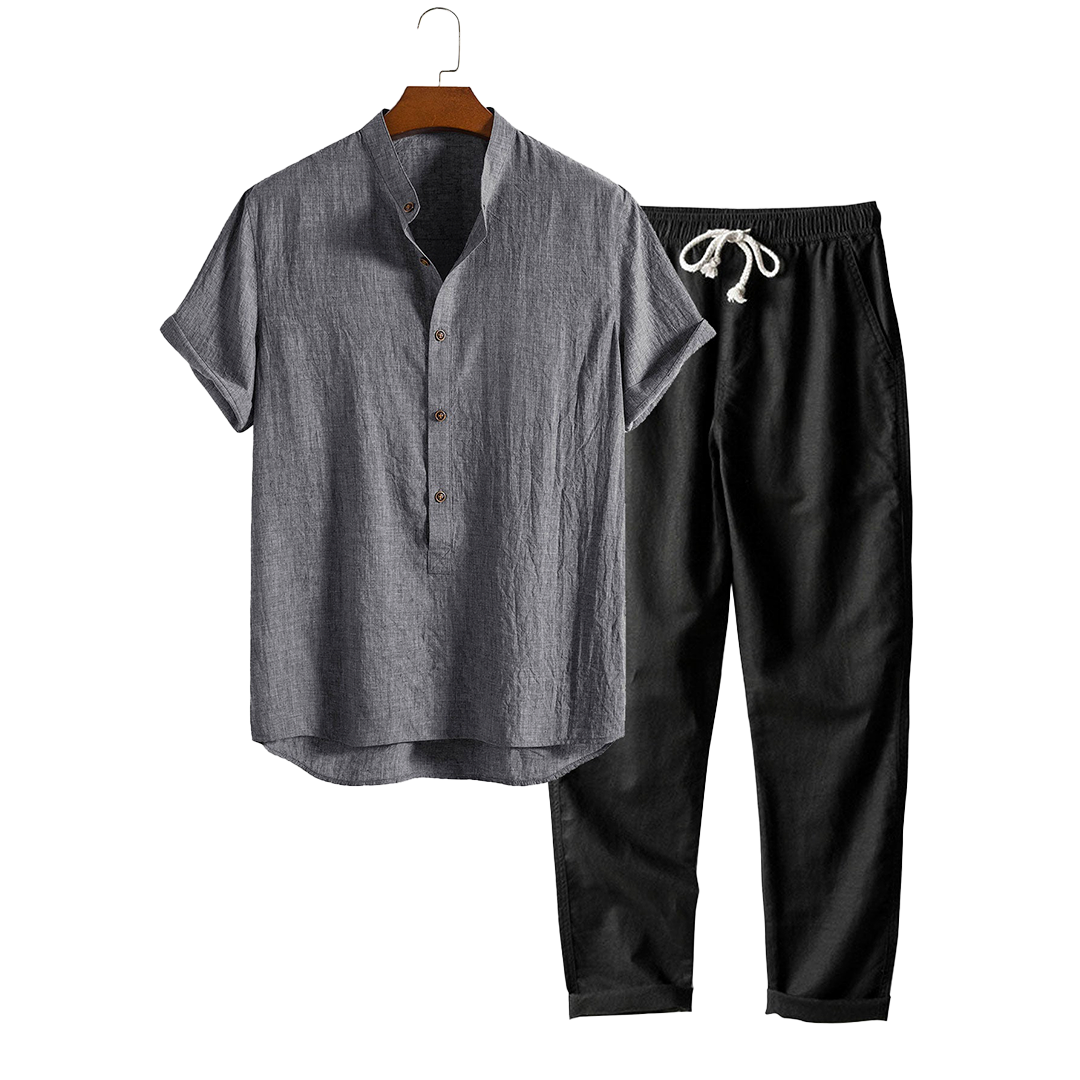 Dominica -  Short-Sleeved Set