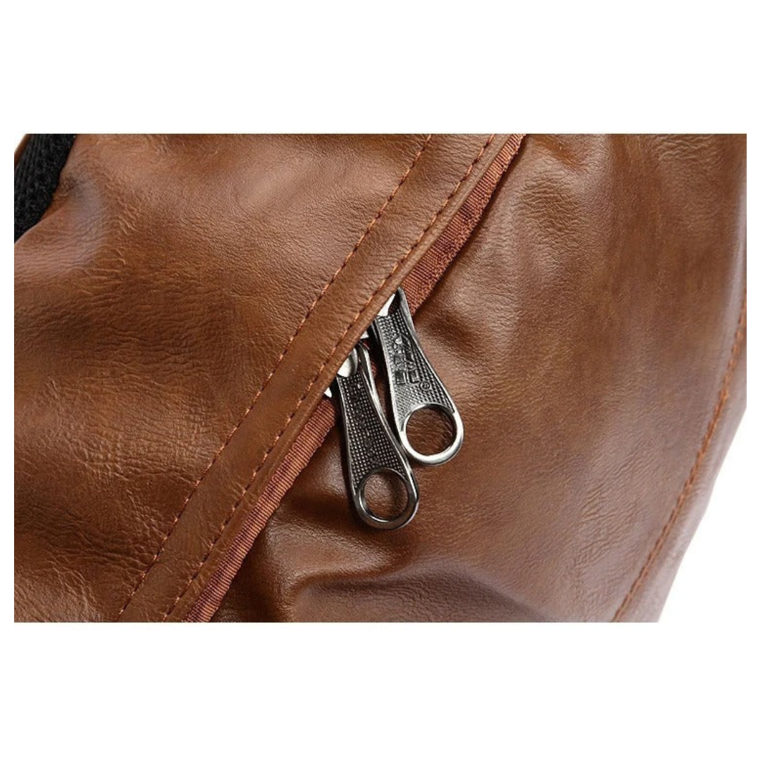Luxury Leather Backpack
