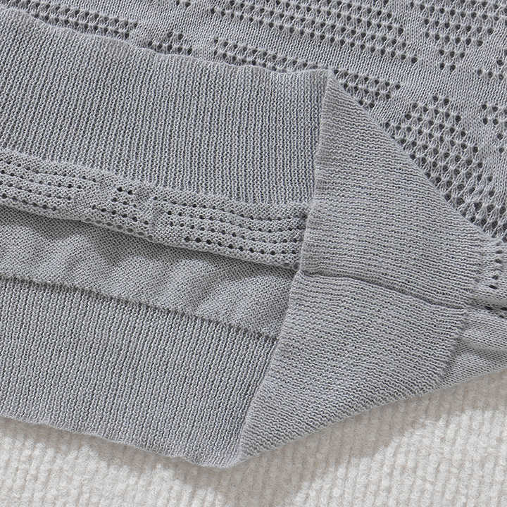 Alessio Textured Knit Polo