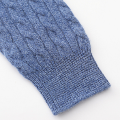 Royal Cashmere Woven Half Zip