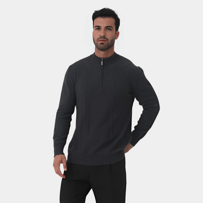 Pure Comfort Cashmere Half Zip