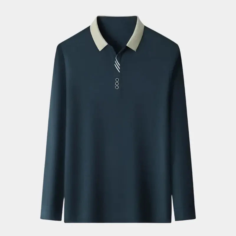 Marcello Elegant Long Sleeve Polo