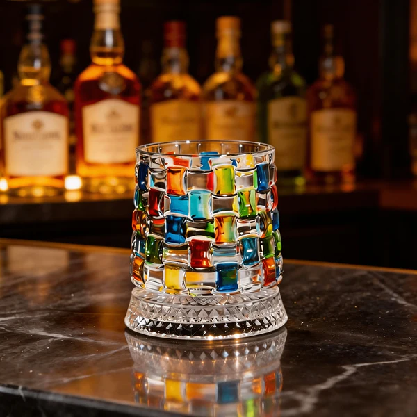 Veluzzi® Rotating Whiskey Glass