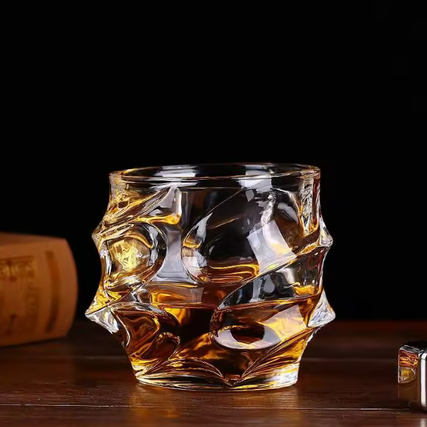 Storm Japanese Crystal Whisky Glass