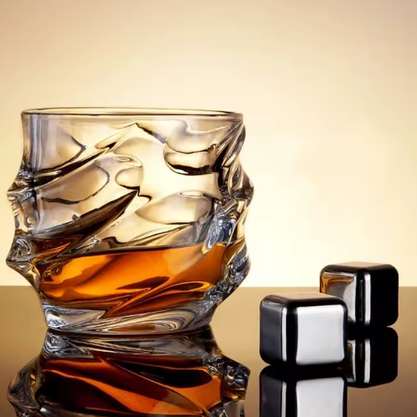 Storm Japanese Crystal Whisky Glass