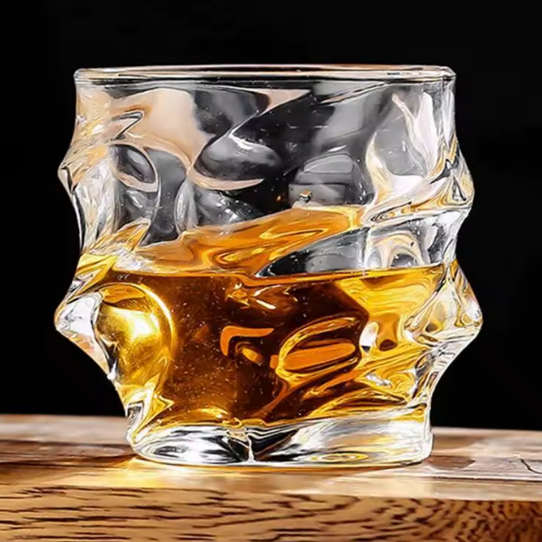 Storm Japanese Crystal Whisky Glass